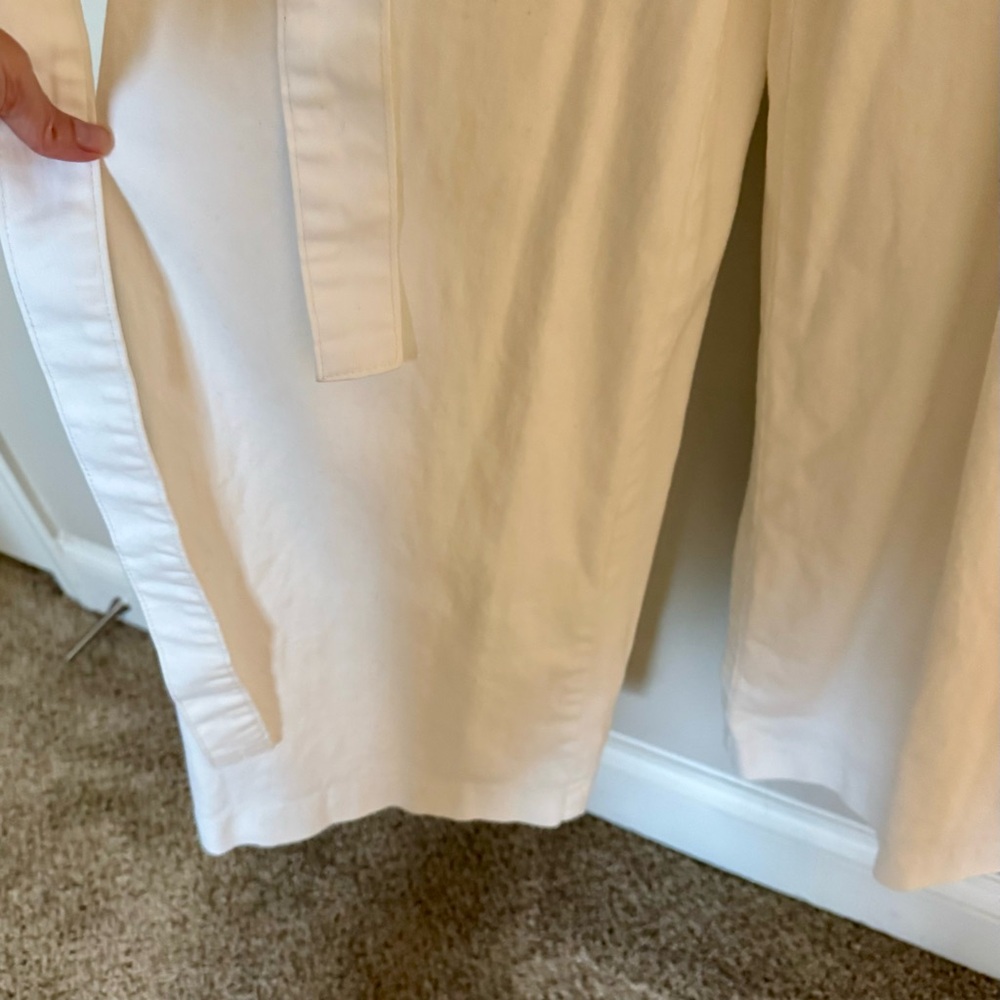 Anthropologie - Elegant White Jumpsuit - Picture 6 of 11